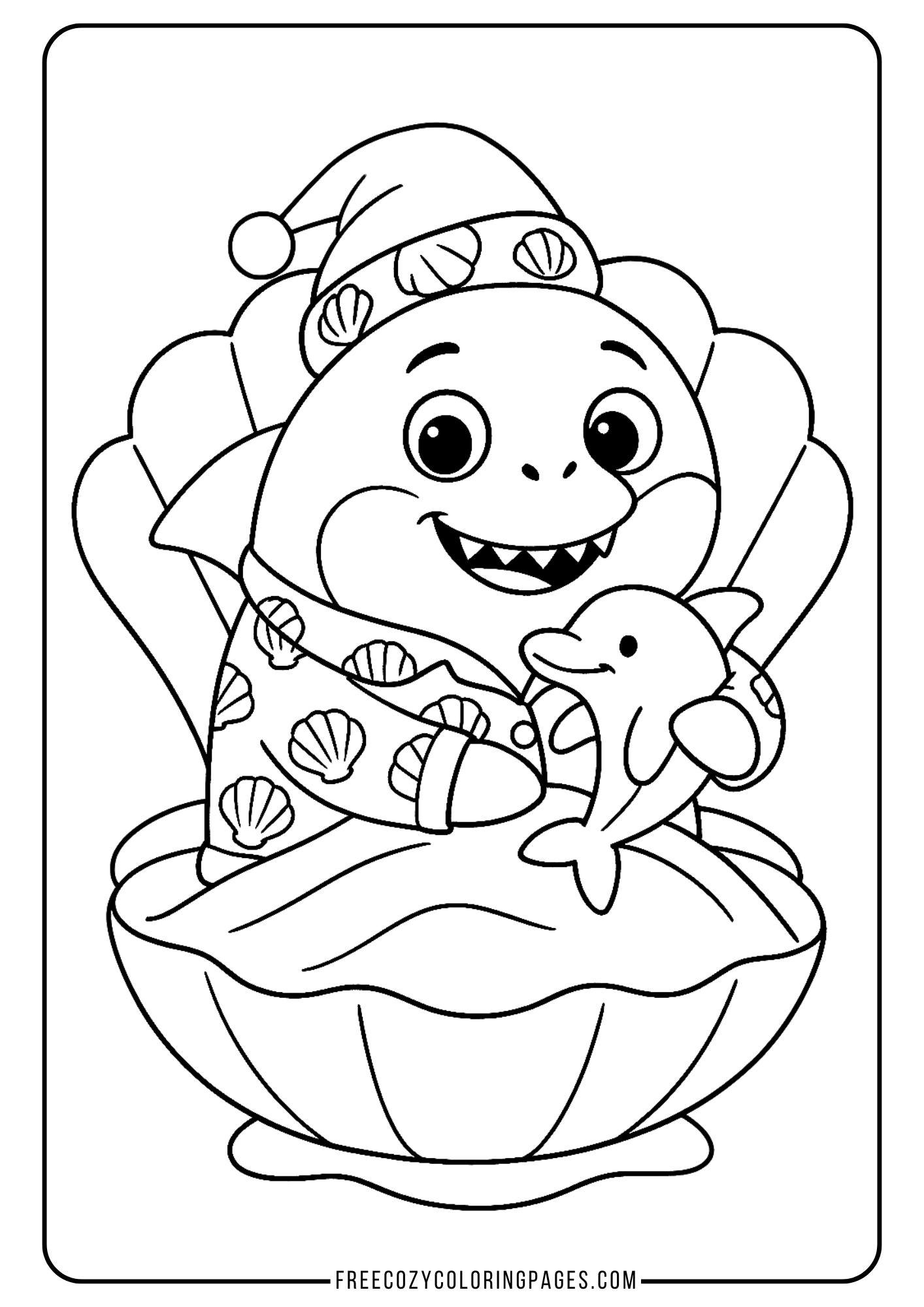 shark coloring pages